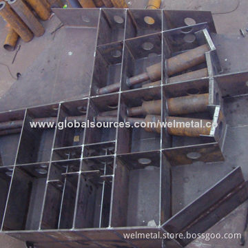 Steel structure bridge abutment